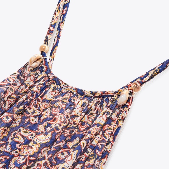 Zara limited edition printed maxi dress you cannot miss - Picture 6 of 6